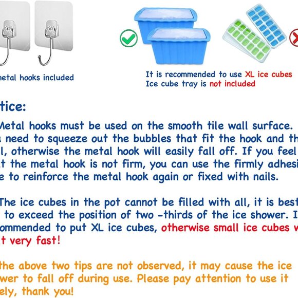 Foldable Silicone Ice Shower Bath Bucket for Cold Shower Therapy(1 Set) - Picture 5 of 13